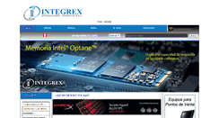 Desktop Screenshot of integrex.com.pe